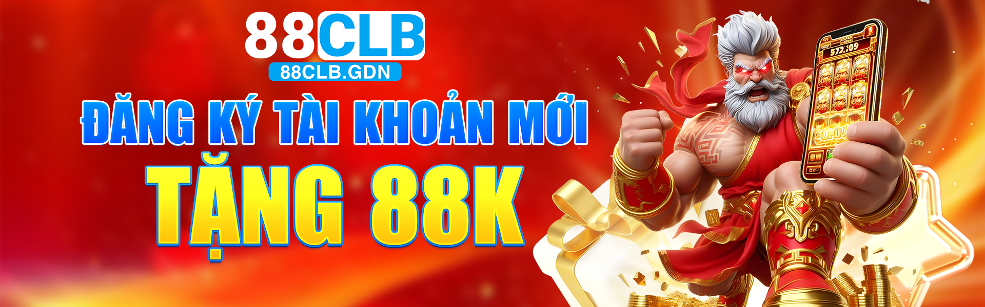 ĐĂNG KÝ TÀI KHOẢN MỚI TẶNG 88K